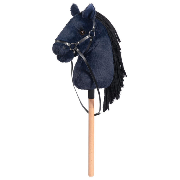 BEJOY Steckenpferd Spielzeug Pferd, Hobby Horse Holzpferd Plüschpferd zum Reiten für Kinder mit Half