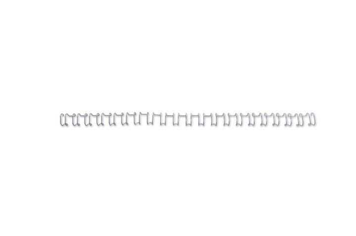 GBC 445516 MultiBind Drahtbinderücken, 10mm, silber, 100 Stück silber 10mm, silber 10mm