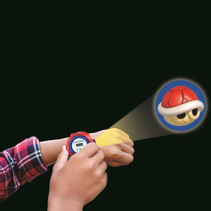 Lexibook - Nintendo Mario Kart Einstellbare Digitale Projektionsuhr - 20 Bilder Mario Kart - für Kin