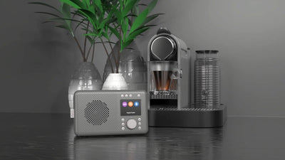 Pure DAB+ tragbares DAB+ Radio mit Bluetooth 5.0 (DAB/DAB+ und UKW Radio TFT Farbdisplay 20 Sendersp