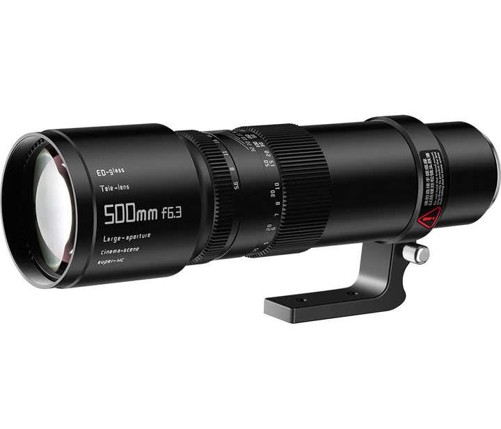 TTArtisan 500 mm F6.3 Teleobjektiv mit Metallgehäuse, kompatibel mit L-Halterung (Vollformat), Schwa