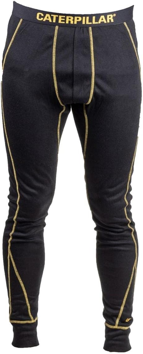 Caterpillar Thermohose-Thermohemd, Feuchtigkeitsaufnahme, Warmes, Bequemes, Hochwertiges Gewebe Schw