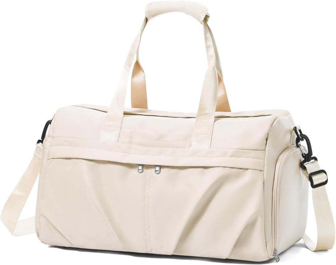 Sport Duffel Bag Damen, Sporttasche mit Schuhfach & Nassfach Duffel Bags wasserdichte Übernachtungst