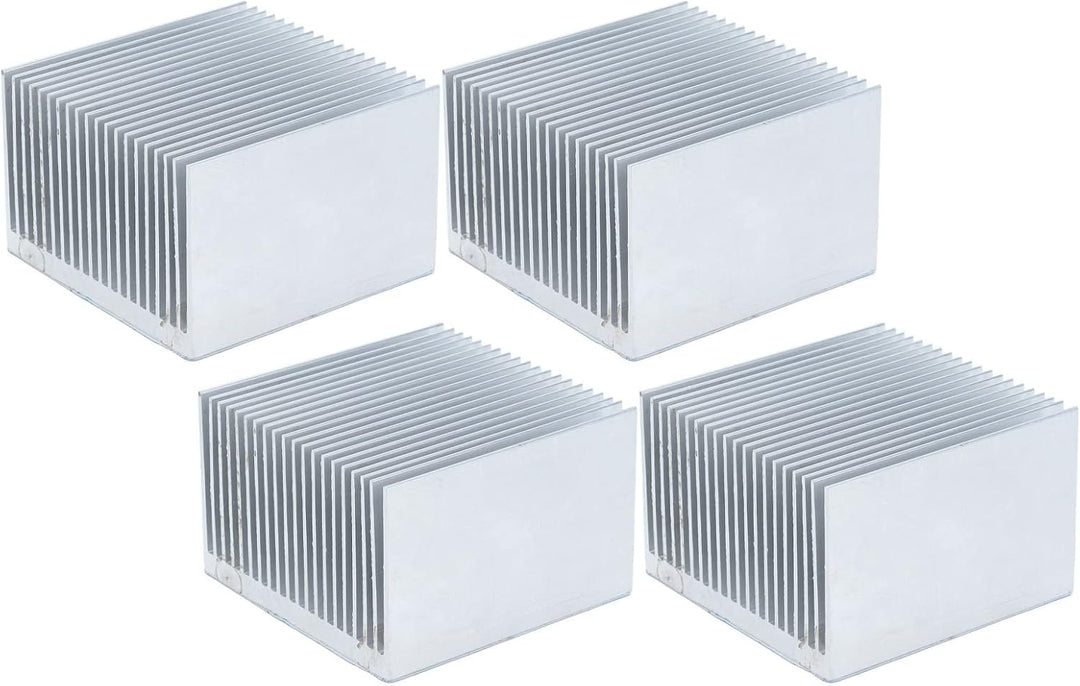 4 Stück Kühlkörper, Heatsink Aluminium Kühlkörper Kühler Fin Kühlkörper Kühlrippen für High Power LE