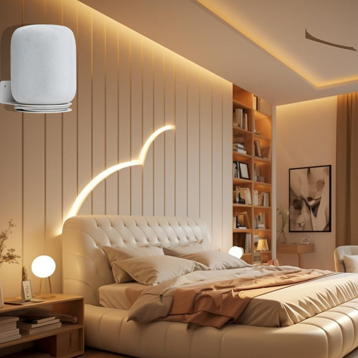 shinar Metall Wandhalterung Kompatibel mit Homepod 2, Halterung Zubehör Ständer Kompatibel mit Homep