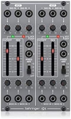 Behringer 121 DUAL VCF Legendäres analoges Dual-VCF-Modul für Eurorack, 121 DUAL VCF