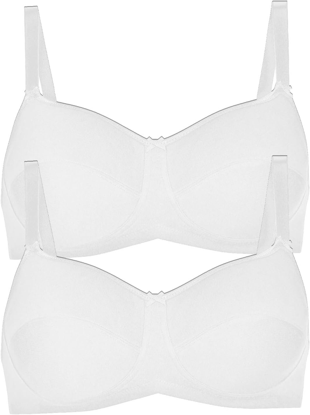 Anita 2er Sparpack Prothesen BH Allie 5301X Gr. 70-95 A-E 85C Weiss/Weiss