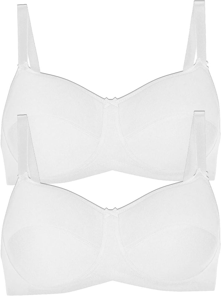 Anita 2er Sparpack Prothesen BH Allie 5301X Gr. 70-95 A-E 85C Weiss/Weiss