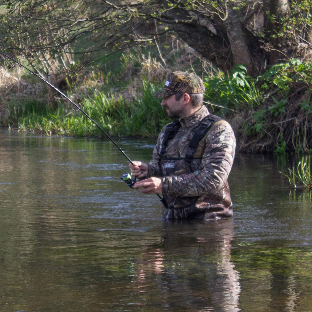 Wathose Neopren 5mm Herren Anglerhose mit Eva Stiefel Gr 41-47 wasserdichte Watthosen Fischer Teich