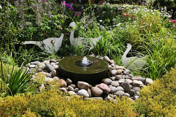 Royal Gardineer Brunnenpumpe: 2er-Set Mini-Wasserpumpen mit 240 l/h Kapazität,Förderhöhe bis 3m,12V