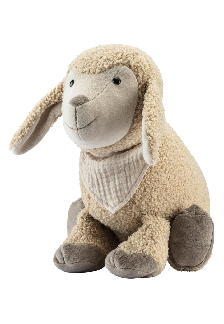 Sterntaler Kuscheltier L Schaf Flocke - Kuscheltier für Baby und Kinder aus weichem Boucle - Spielze