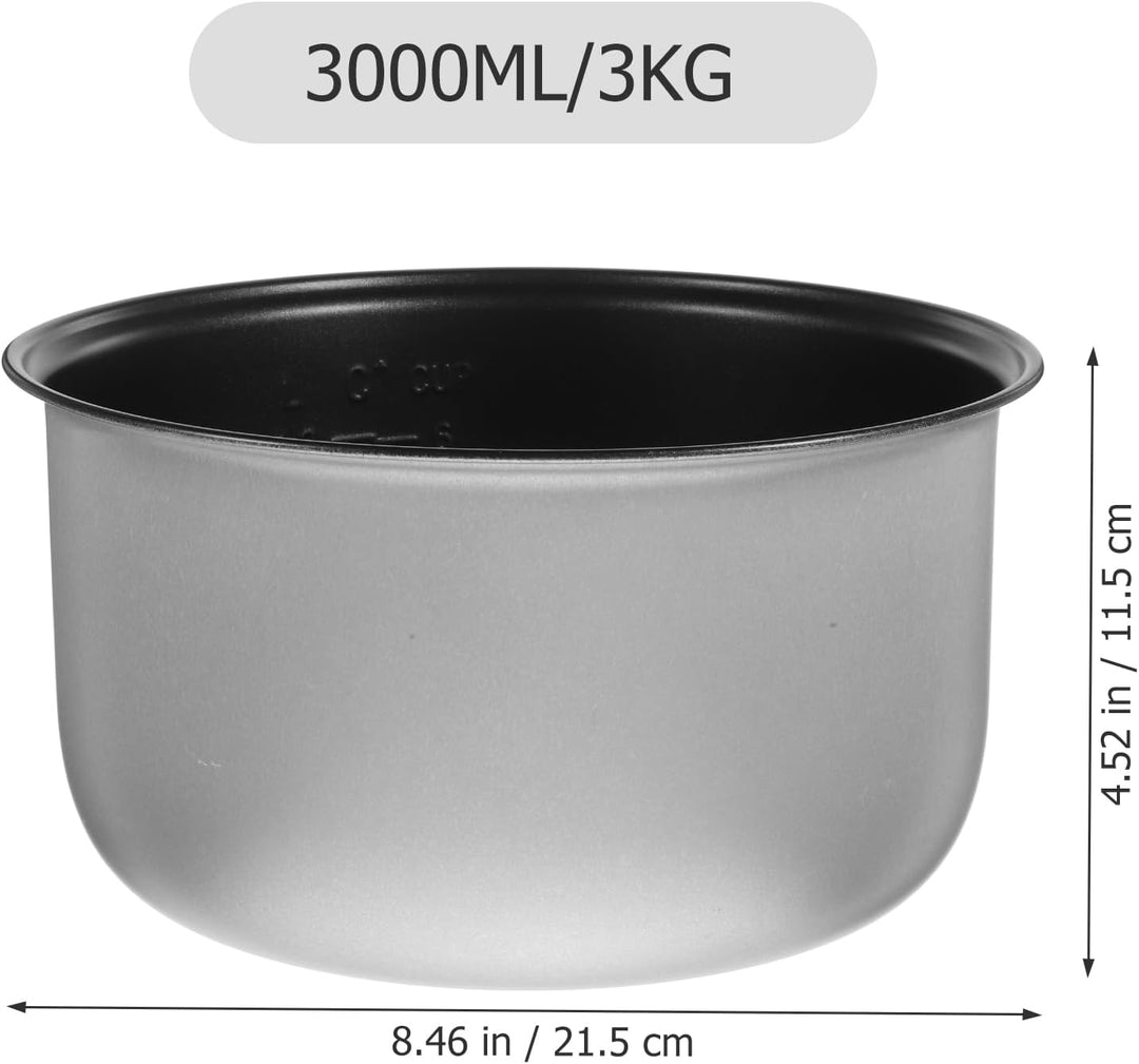 Housoutil Zubehör Ersatztopf Für Reiskocher Reiskocher Innerer Topf Ersatz Nichtstab Inner Cooking P