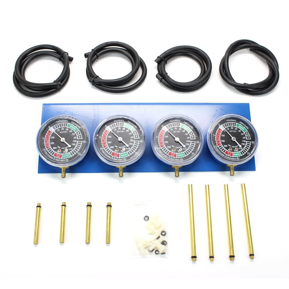 4-Zylinder-Vergaser-Synchronisierer-Kit Vakuummeter Balancer Sync-Ausgleichsmessgeräte für Motorrad-