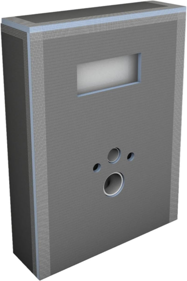 XPS I Board 1245 x 1200 mm x 20 mm – wasserdichte Verkleidungsplatte für WC-Halterungen, extrudierte