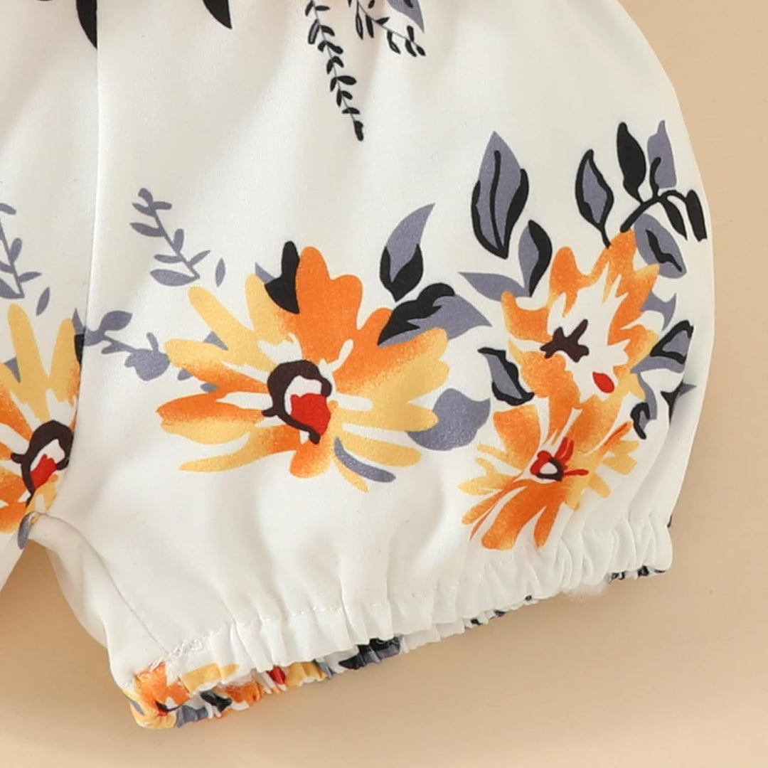 JiAmy Neugeborene Baby Mädchen Kleidung Set, Rüschen Kurzarm Spitze Strampler Daddy's Girl Bodysuit