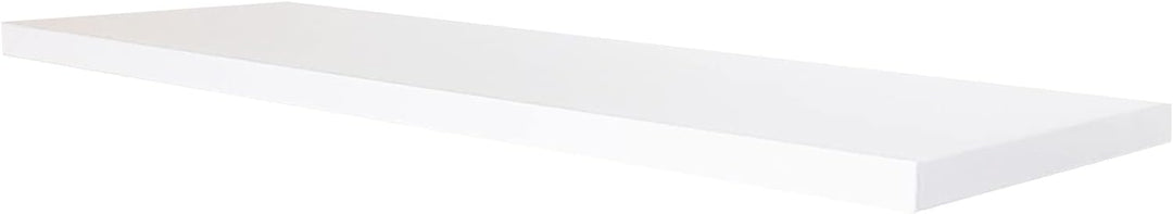 Henor Wandregal FSC® Holzwandregal 100 x 15 x 2.5 cm. Laden Sie 30 kg. Weiss 100 Weiss, P-15 Cm., 10