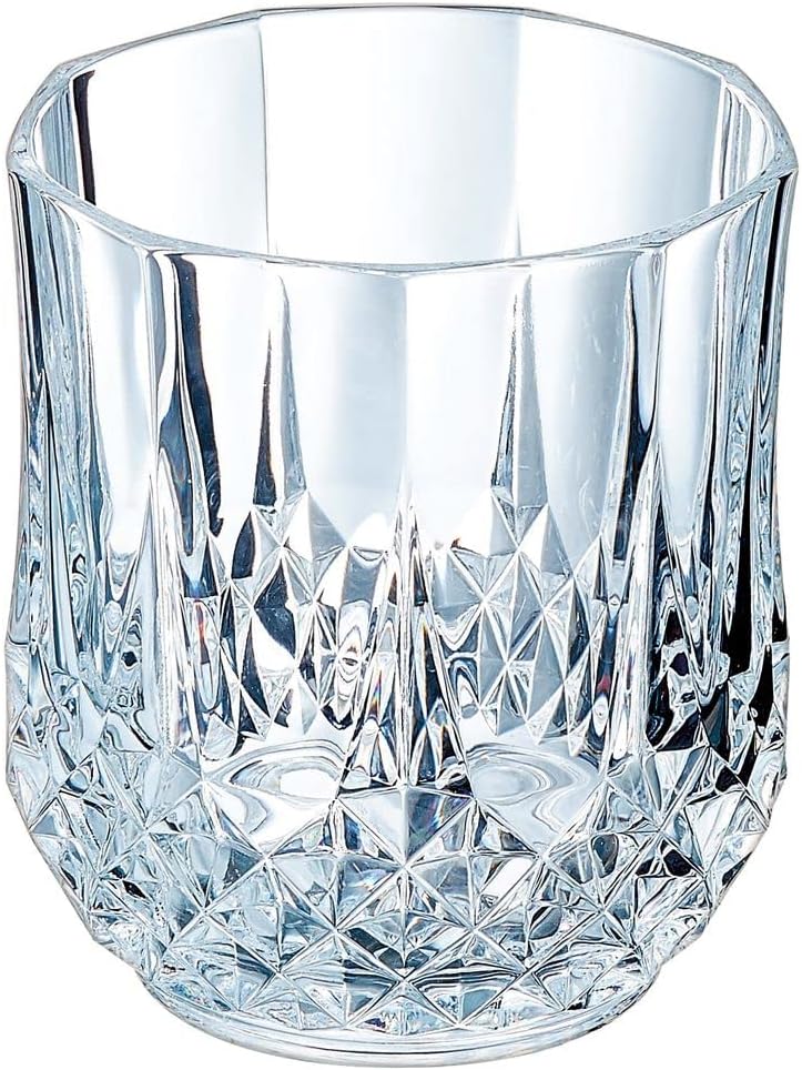 CreaTable, 14445, Serie Longchamp ECLAT, 6-er Set Whiskybecher 32 cl Mixer - 25 x 18 x 18.5