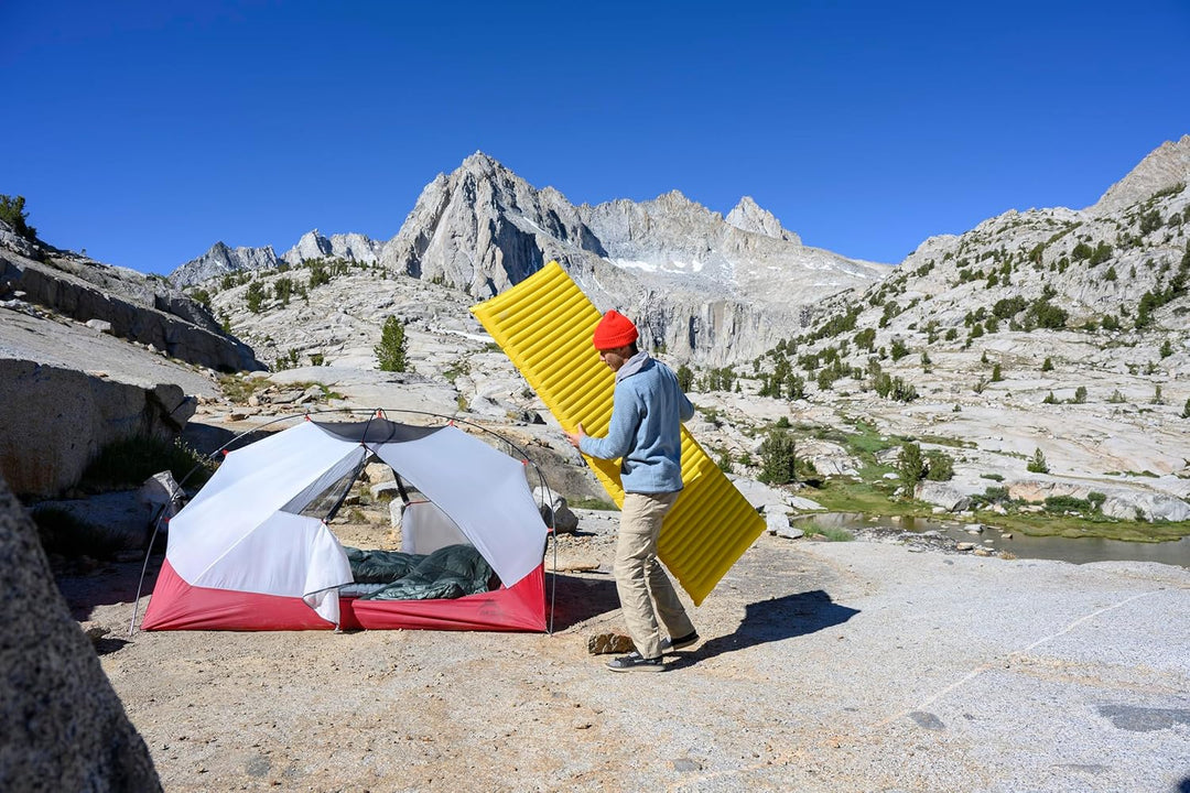 Therm-a-Rest NeoAir Xlite NXT MAX Ultraleichte Camping und Rucksackreisen Isomatte Solar Flare Large