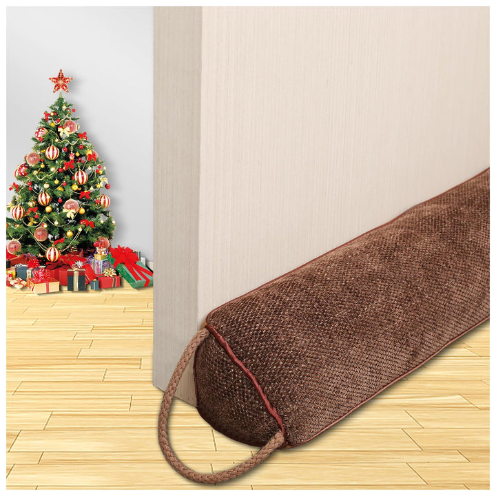 Schwerer Türzugstopper, 82 cm Zugluftstopper für Fenster Dreieck unter der Tür Zugluftstopper Geräus
