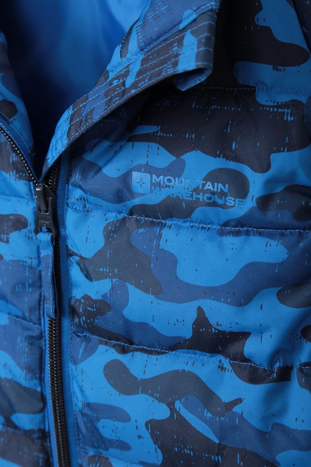 Mountain Warehouse Gepolsterte Kinder-Weste von Rocko - wasserabweisend, Mikrofaserweste, 2 Vorderta