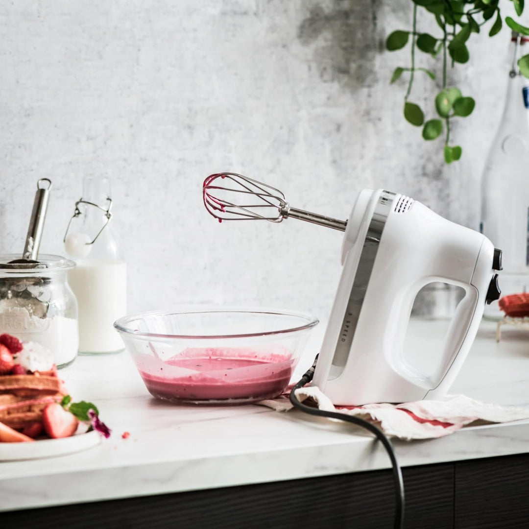 KitchenAid HANDRÜHRER MIT 5 GESCHWINDIGKEITSSTUFEN – CLASSIC - Weiss - 5KHM5110EWH