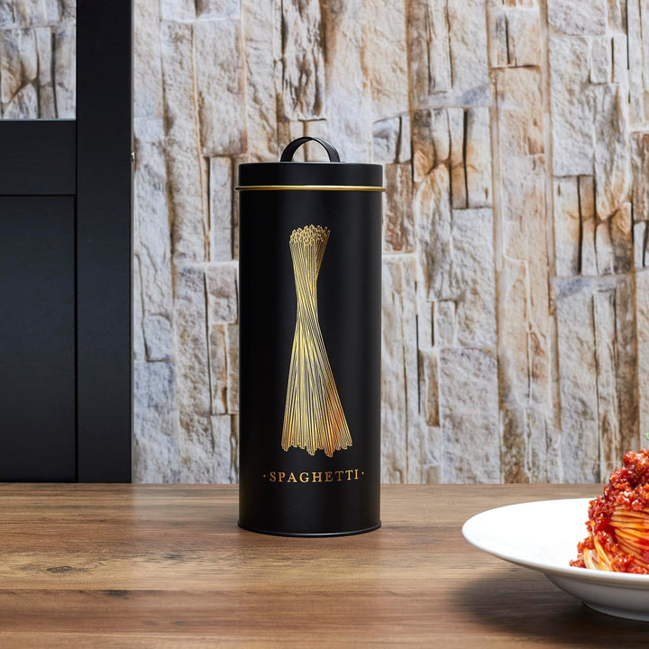 COOK CONCEPT, BT6814, Elegant Metal Box for Spaghetti, modern Design, optimal Protection Against Hum