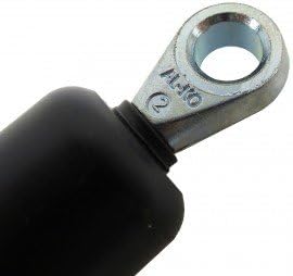 Gasfeder 614mm 2250N Gasdruckdämpfer Hebehilfe für Pferdeanhänger Heckklappe