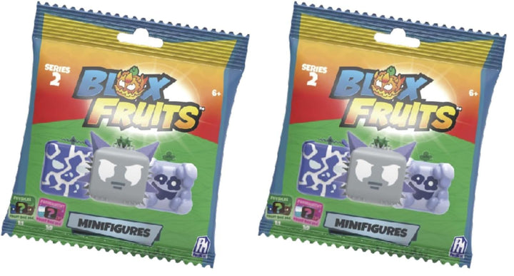Blox Fruits Mini Figuren Collectible Blind Box Serie 2 (Packung mit 2)