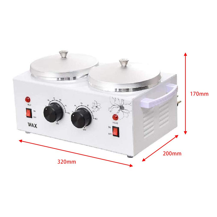 Wachs Haarentfernung Wachswärmer Doppelte PTC-Heizung Mit