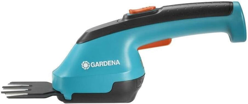 Gardena Tijeras cortacésped AccuCut Li. Batería de Li-Ion. Ancho de Corte: 8 cm/Autonomía: aprox 40