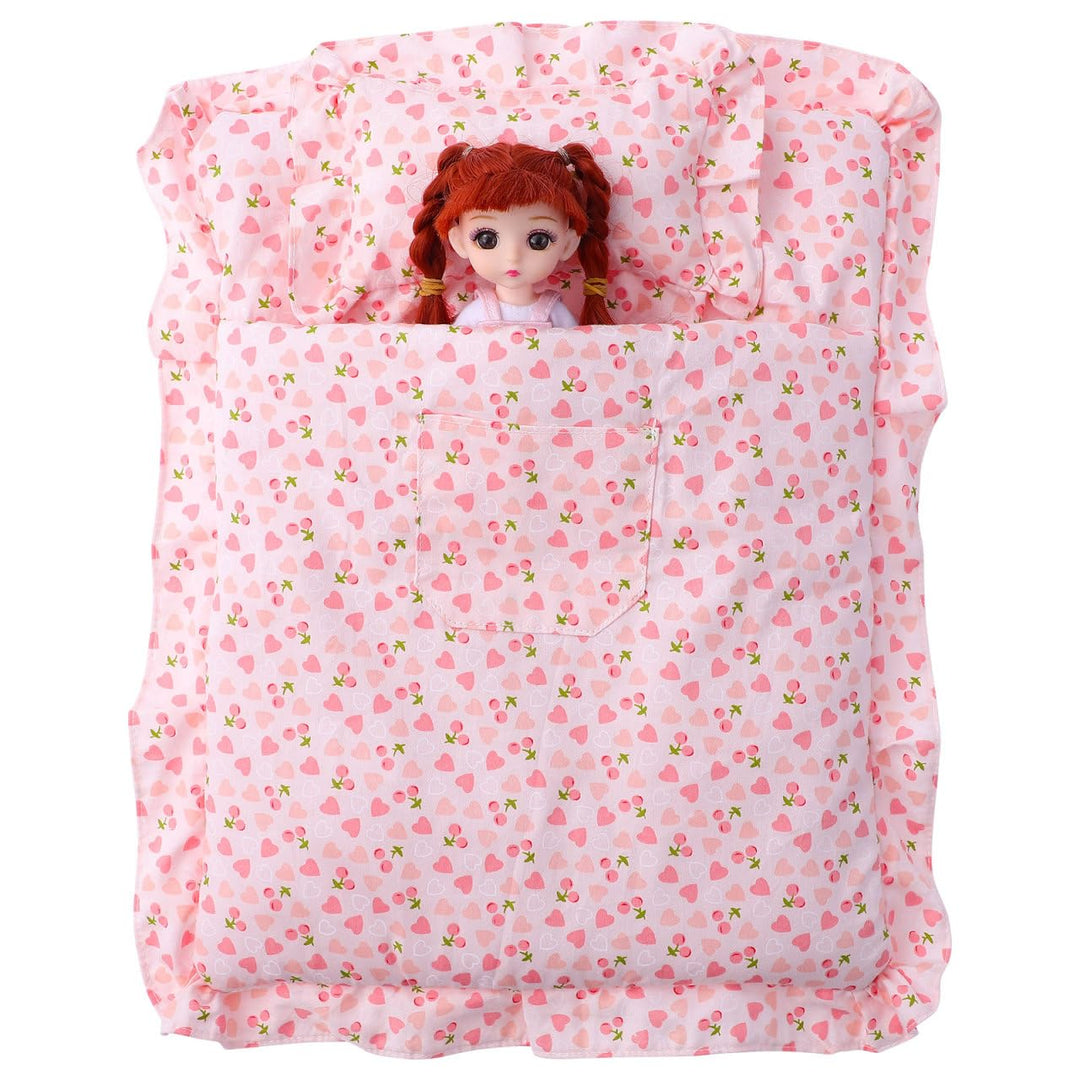 Supvox 1 Satz Puppen-erdbeer-Schlafsack Puppen Erdbeermatratze -Accessoire Doll Erdbeerschlafsack Pu