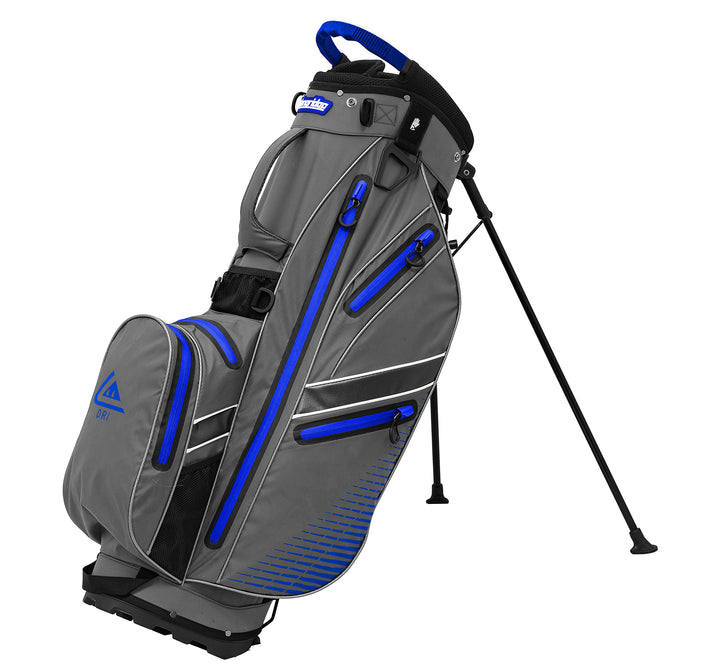 LONGRIDGE Unisex-Adult 2 Waterproof Stand S/Bags wasserdichte Standtasche Einheitsgrösse Grau/königs