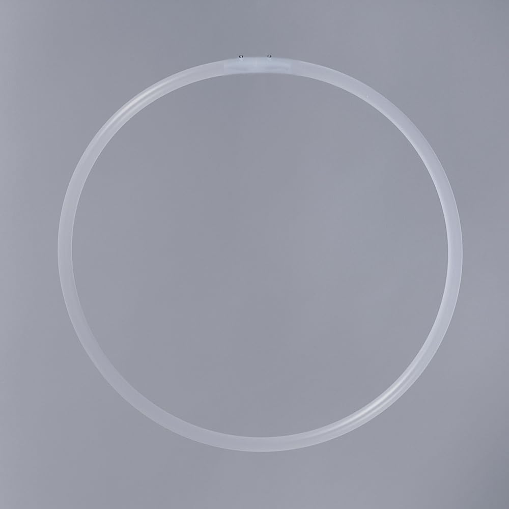 Hula Hoop Rohling, PP (Polypropylen) 16mm, Transparent, Ø50/60/70/80/90/100cm durchsichtig Ø50cm, du