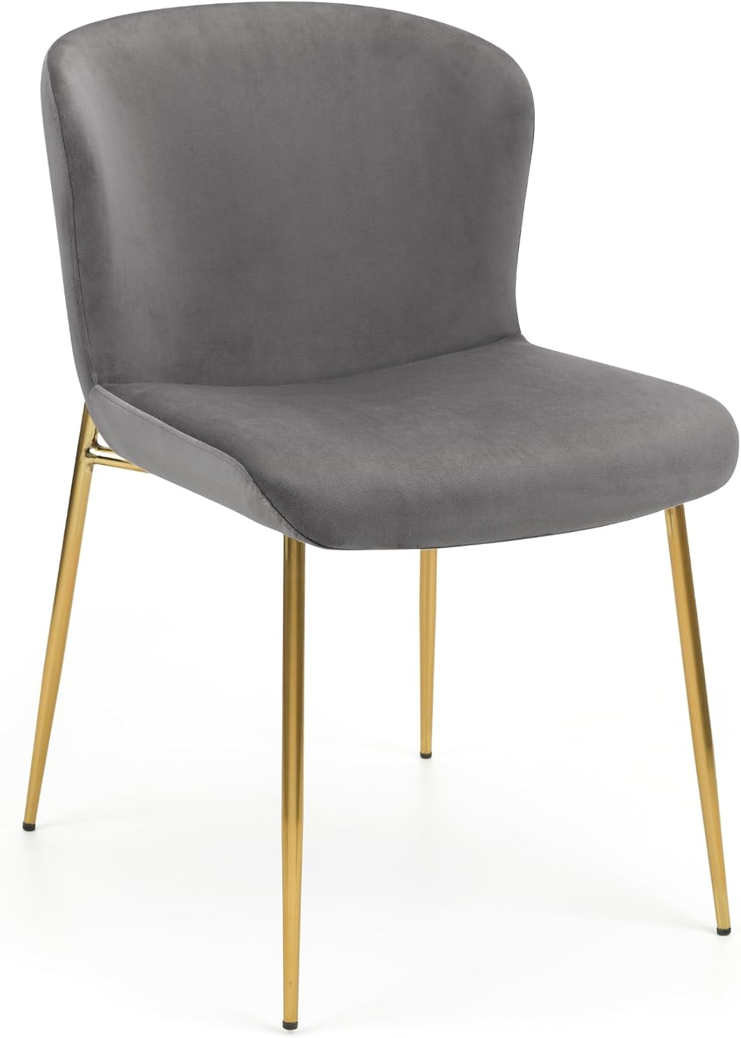 Julian Bowen Harper Esszimmerstuhl, 2 Stück, grau Grau und Gold, Grau und Gold