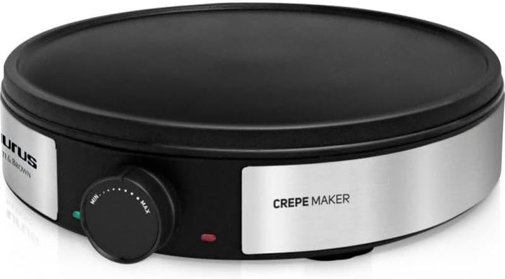 Taurus S164 Crepera, 1200 W, Aluminium, Schwarz