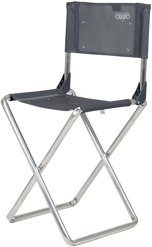 Crespo AL-304/40 Stuhl, Aluminium, Anthrazit, 57 x 42 x 44 cm