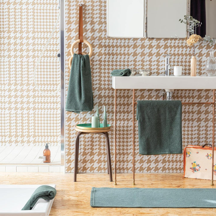 Vivaraise Tapis de bain Etia fougère 54 x 64 cm 54 X 64 Fougère, 54 X 64 Fougère