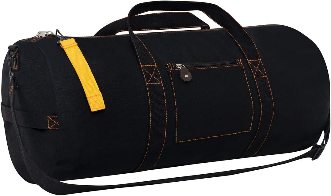 Rothco Reisetasche aus Segeltuch – Reise- und Turnbeutel aus schwerem Baumwoll-Leinen-Material – ide