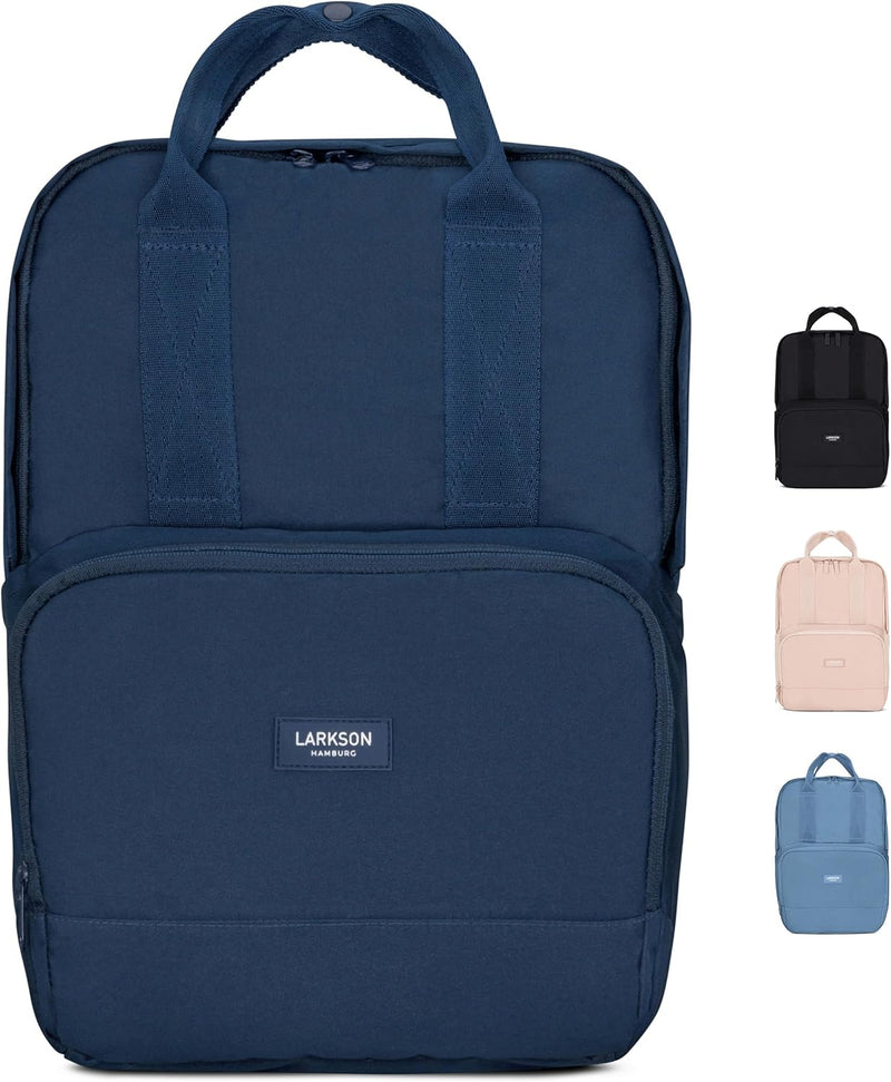 LARKSON Rucksack Damen & Herren - No 6 - Daypack mit 16 Zoll Laptopfach - Rucksäcke für City Schule