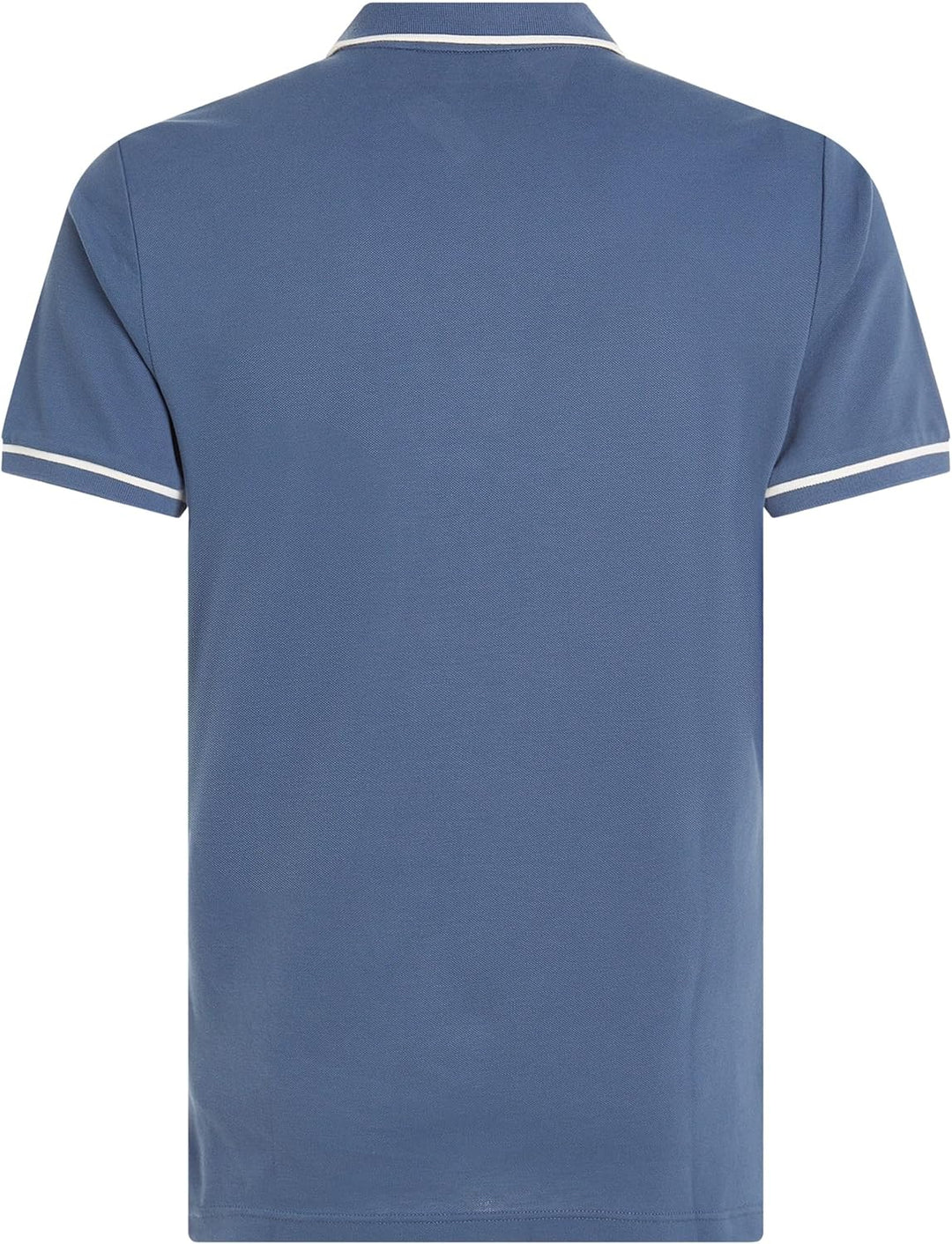 Calvin Klein Herren Golf Polo Shirt Leicht Atmungsaktiv Stretch Nachhaltig M Blue (Vintage Indigo),