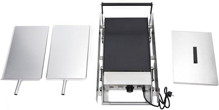 Hamburger Toaster Grill Bun Brötchenbäcker zum Aufbacken von Brötchen Hamburger Machine Double Robus