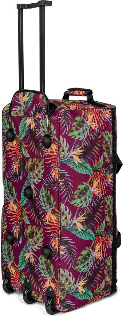 XXL Reisetasche Jumbo Big-Travel mit Rollen von normani® Farbe Jungle Jungle XXL, Jungle XXL