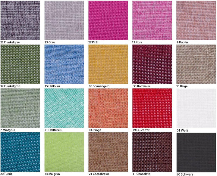 DEKO AS Shabby Chic Leinenoptik Tischläufer, Polyester geruchsneutral, Oliv, 20 cm x 25 m, 15 20 cm