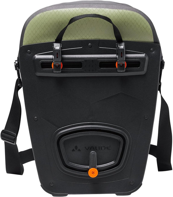 VAUDE Aqua Commute Single - Fahrradtasche - 1 Hinterradtasche (26 Liter) - wasserdicht - Made in Ger