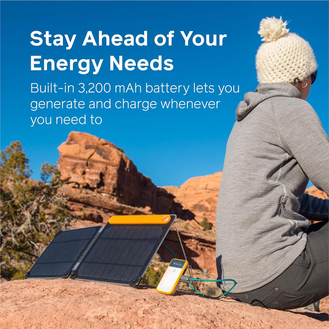 BioLite SolarPanel Ultradünnes Modul mit integriertem 3200 mAh Akku, 5 oder 10 W 10 W, 10 W