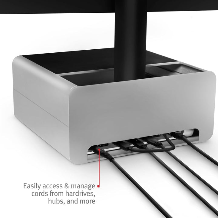 Twelve South HiRise Pro für iMac/Displays/Monitore | Höhenverstellbarer Ständer mit Stauraum, umkehr