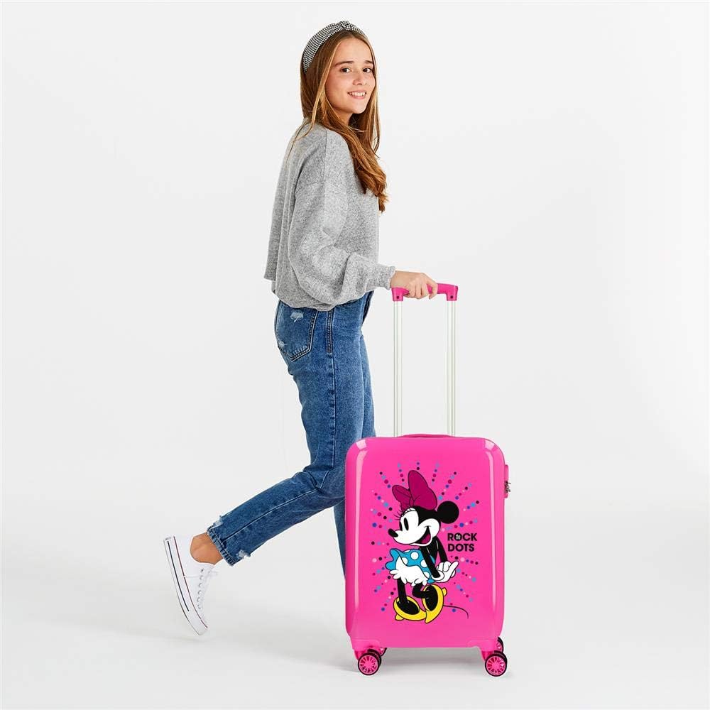 Disney (DIYL9) Minnie Sunny Day Infantil, Pink (Rosa) Rock Dots Cabina Fuhcsia, Rock Dots Cabina Fuh
