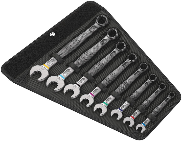 Wera 05020241001 6003 Joker 8 Imperial Set 1, Ringmaulschlüssel-Satz, zöllig, 8-teilig 8-teilig zöll