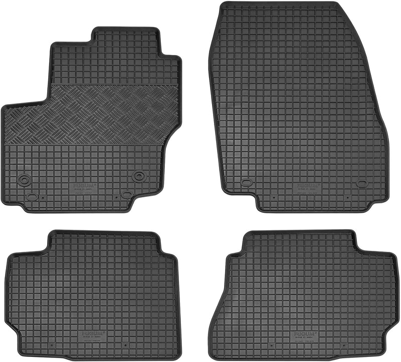 Passgenaue Kofferraumwanne und Gummifussmatten geeignet für Ford Mondeo Kombi 2007-2014 EIN Set