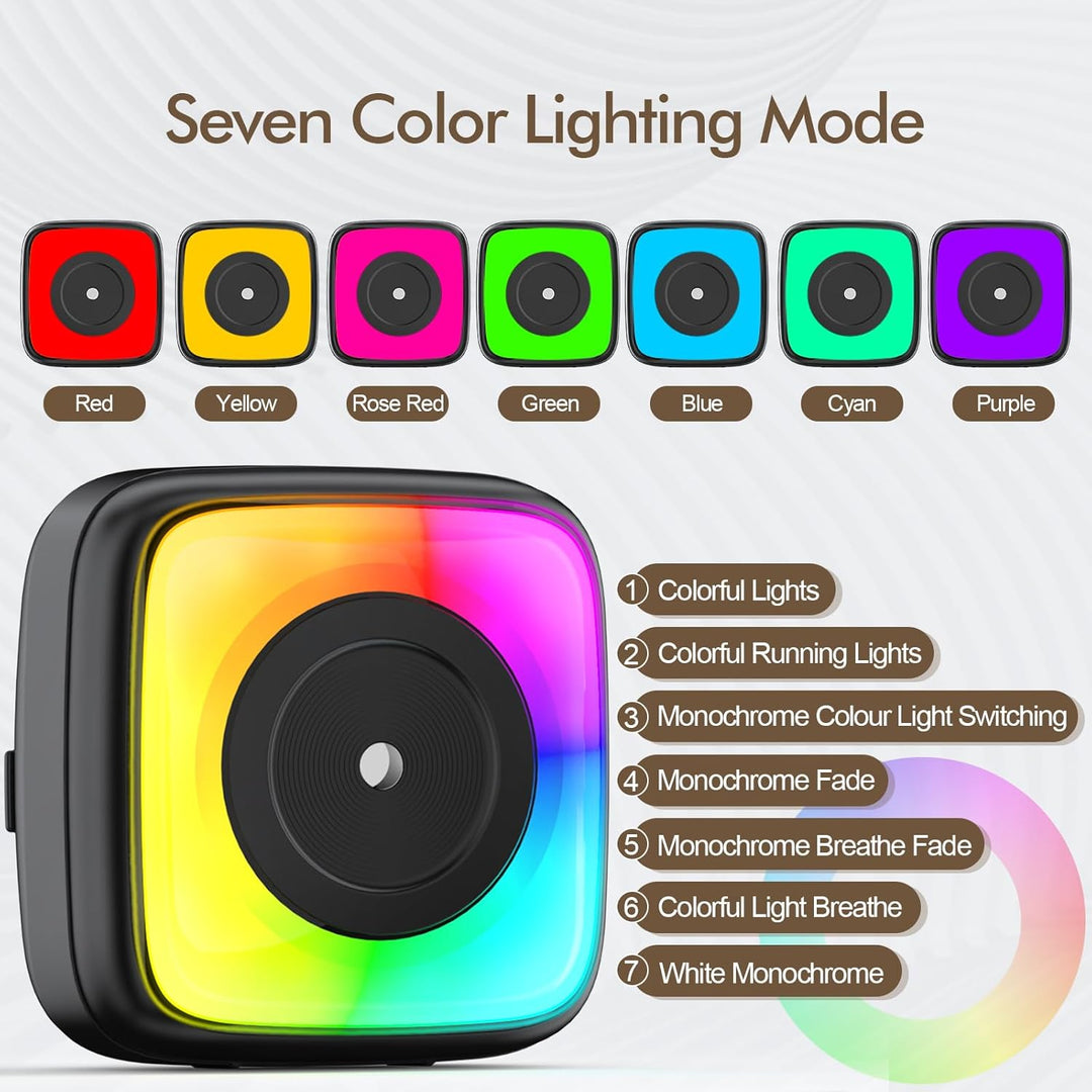 Mini Drucker, Wireless Bluetooth Fotodrucker Tragbarer Thermodrucker Smartphone Taschendrucker Kompa